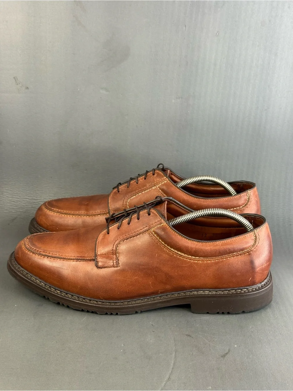 Allen Edmonds Wilbert Derby Brown Leather shoes men’s size 12